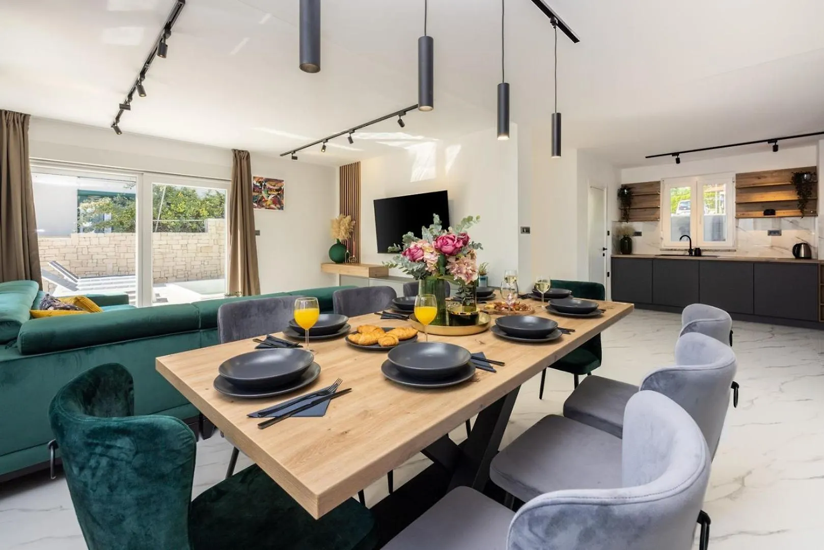 Luxury Villa Magic With Swimming Pool Baska  Croatia